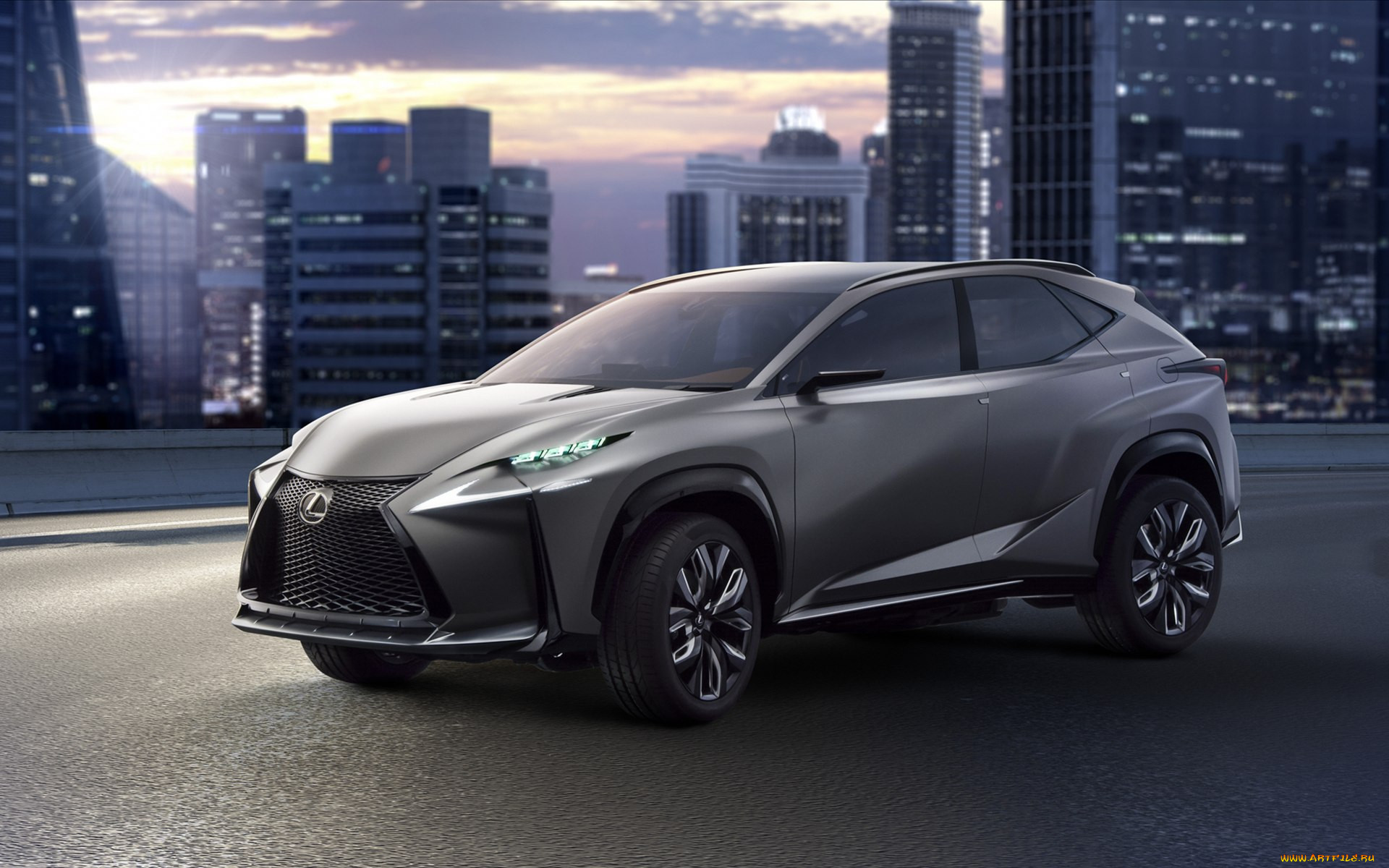 , lexus, lf-nx, turbo, concept